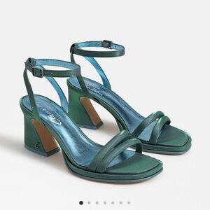Sam Edelman Green Strappy Heels